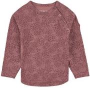 Gullkorn Villvette Floral Long Sleeved T-Shirt Old Pink 122 cm