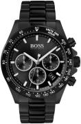 Hugo Boss Miesten kello 1513754 Musta/Teräs Ø45 mm