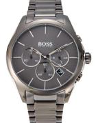 Hugo Boss Miesten kello 1513364 Onyx Harmaa/Teräs Ø47 mm