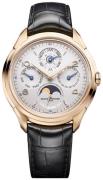 Baume & Mercier Miesten kello M0A10306 Clifton Hopea/Nahka Ø42 mm