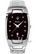 Bulova Miesten kello 96G46 Dress Musta/Teräs