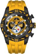 Invicta Miesten kello 35862 Nfl Keltainen/Kumi Ø52 mm