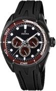 Festina Miesten kello F16610-D Musta/Kumi Ø45 mm