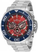 Invicta Miesten kello 35096 Marvel Punainen/Teräs Ø48 mm