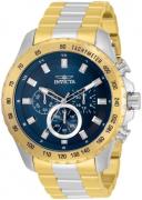 Invicta Miesten kello 35319 Speedway Sininen/Teräs Ø48 mm