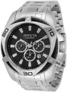 Invicta Miesten kello 32372 Bolt Musta/Teräs Ø50 mm