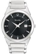 Bulova Miesten kello 96B149 Dress Musta/Teräs Ø38 mm