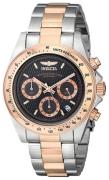 Invicta Miesten kello 6932 Speedway Harmaa/Punakultasävyinen Ø40 mm