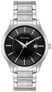 Bulova Miesten kello 96B267 Dress Musta/Teräs Ø40 mm