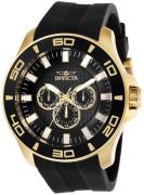 Invicta Miesten kello 28001 Pro Diver Musta/Kumi Ø50 mm