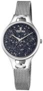 Festina Naisten kello F20331-3 Mademoiselle Kristalleilla/Teräs Ø32