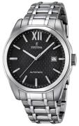 Festina Miesten kello F16884-4 Dress Musta/Teräs Ø39 mm