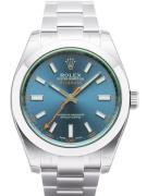 Rolex Miesten kello 116400GV-0002 Milgauss Sininen/Teräs Ø40 mm