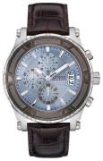 Guess Miesten kello W0673G1 Pinnacle Sininen/Nahka Ø46.5 mm