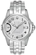 Bulova Miesten kello 63B172 Dress Hopea/Teräs Ø43 mm