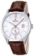 Festina Miesten kello F16872-2 Dress Hopea/Nahka Ø42 mm