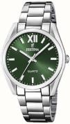 Festina Naisten kello F20622-4 Boyfriend Vihreä/Teräs Ø37 mm