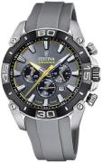 Festina Miesten kello F20544-8 Chrono Bike Harmaa/Kumi Ø45.5 mm