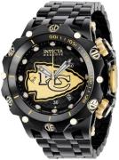 Invicta Miesten kello 36168 Nfl Musta/Teräs Ø51 mm