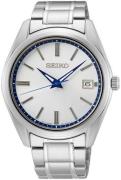 Seiko Miesten kello SUR457P1 Neo Classic Hopea/Teräs Ø40 mm