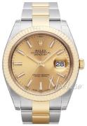 Rolex Miesten kello 126333-0009 Datejust41 Kullattu/18K keltakultaa