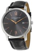 Baume & Mercier Miesten kello MOA10266 Classima Harmaa/Nahka Ø42