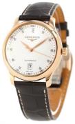 Longines Miesten kello L2.628.8.77.3 Master Hopea/Nahka Ø38.5 mm