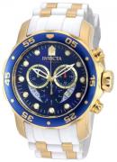 Invicta Miesten kello 20288 Pro Diver Sininen/Kullansävytetty teräs