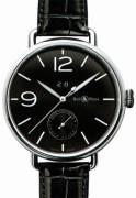 Bell & Ross Miesten kello BRWW190-BL-ST WW1 Musta/Nahka Ø45 mm