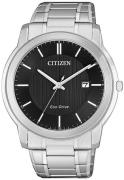 Citizen Miesten kello AW1211-80E Musta/Teräs Ø42 mm