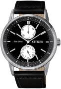 Citizen Miesten kello BU3020-15E Musta/Nahka Ø41 mm