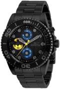 Invicta Miesten kello 29061 Dc Comics Musta/Teräs Ø43 mm