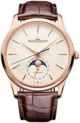 Jaeger LeCoultre Miesten kello 1362510 Master Ultra Thin Beige/Nahka