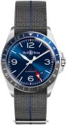 Bell & Ross Miesten kello BR-V2-93-GMT-BLUE Vintage