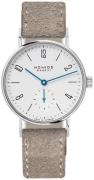 Nomos Glashütte Naisten kello N-123 Tangente Valkoinen/Nahka Ø32.8