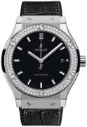 Hublot Miesten kello 511.NX.1171.LR.1104 Classic Fusion Musta/Kumi