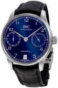 IWC Miesten kello IW500710 Portuguese Sininen/Nahka Ø42.3 mm