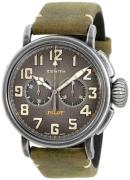 Zenith Miesten kello 11.2430.4069-21.C773 Pilot Harmaa/Nahka Ø45 mm