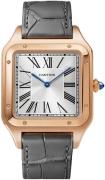 Cartier Miesten kello WGSA0032 Santos Dumont Hopea/Nahka