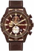 Timberland Miesten kello TBL16003JYBN.12 Ruskea/Nahka Ø46 mm