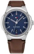 Tommy Hilfiger Miesten kello 1791645 Sininen/Nahka Ø44 mm