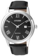 Citizen Miesten kello AW1231-07E Musta/Nahka Ø40 mm