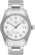 Longines Miesten kello L3.811.4.73.6 Spirit Hopea/Teräs Ø42 mm