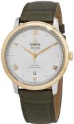 Omega Miesten kello 424.23.40.20.02.004 De Ville Prestige Hopea/Nahka