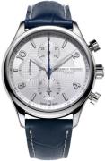 Frederique Constant Miesten kello FC-392RMS5B6 Runabout Hopea/Nahka