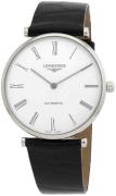 Longines L4.918.4.11.2 La Grande Classique De Valkoinen/Nahka Ø38 mm