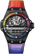 Hublot Miesten kello 911.QD.0123.LR.4099 Big Bang 45Mm Musta/Kumi