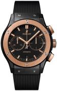 Hublot Miesten kello 521.CO.1181.RX Classic Fusion Musta/Kumi Ø45 mm