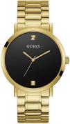 Guess Miesten kello W1315G2 Musta/Kullansävytetty teräs Ø44 mm