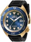 Invicta Miesten kello 30426 Sininen/Kumi Ø47 mm